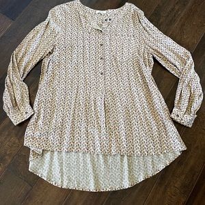 Floral fall top